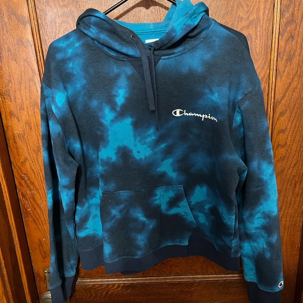 Champion cropped sweatshirt size xl